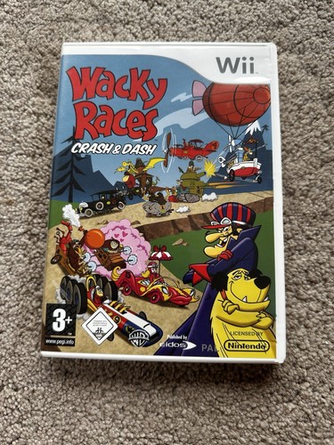 Nintendo wii wacky races - races, crash
