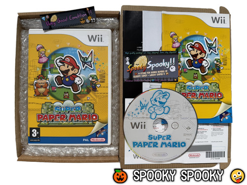 Super paper mario nintendo wii - mario,