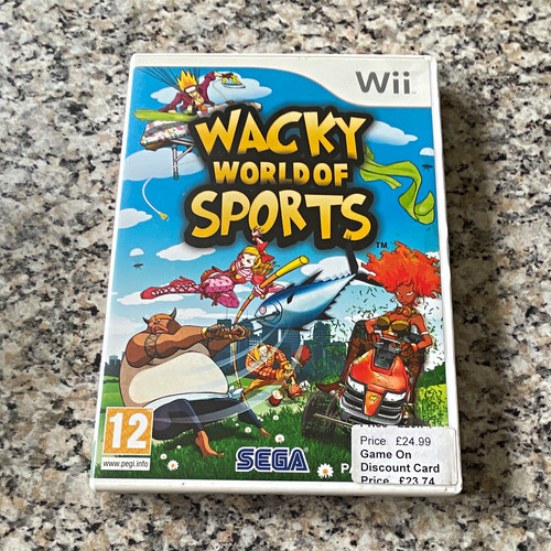 Sega wacky world sports - of,
