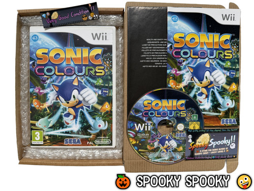 Sonic colours nintendo wii - sonic,