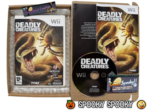 Deadly creatures nintendo wii - creatures,